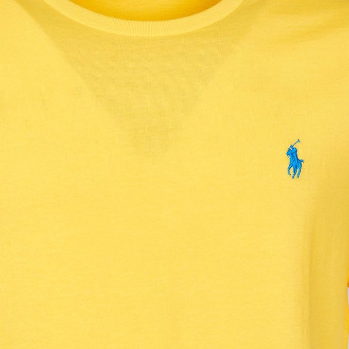 T-SHIRT CUSTOM SLIM IN JERSEY Man Yellow