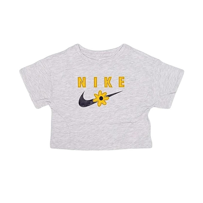 T-SHIRT DAISY BOXY Kid Grey Heather