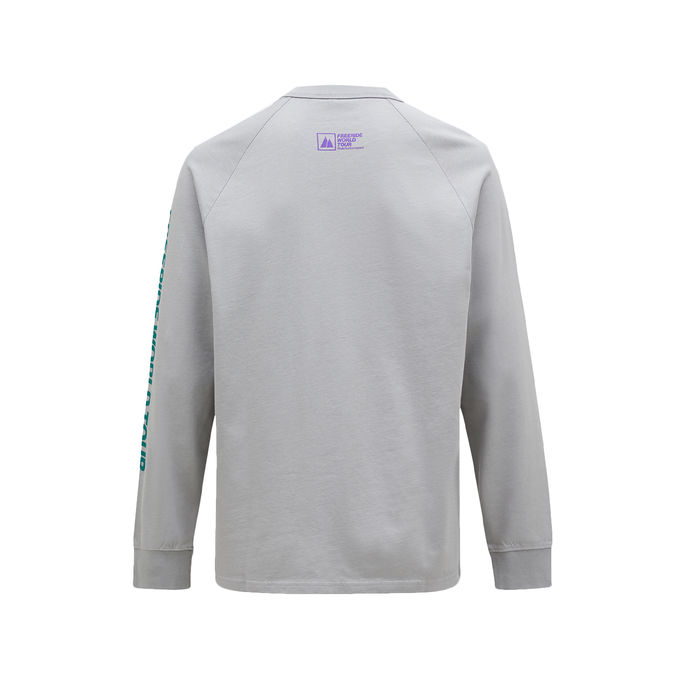 T-SHIRT FWT STOWAWAY LS Man Soud Mist