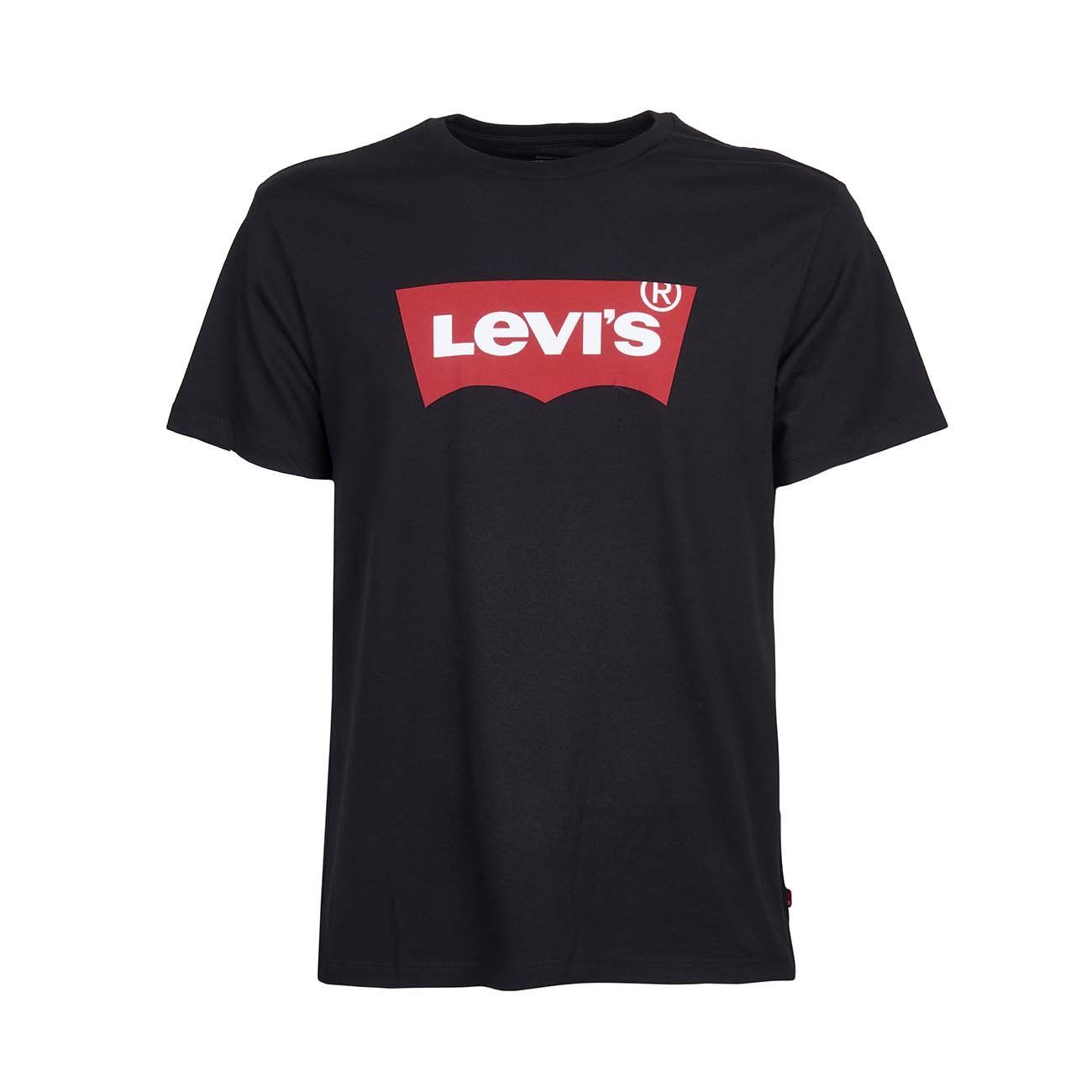 Top 74+ imagen levi’s black and red t shirt