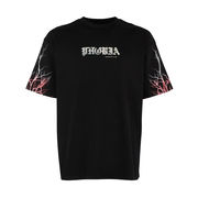 T SHIRT GREY LIGHTNING ON SLEEVES Kids Black Red Grey T SHIRT GREY LIGHTNING ON SLEEVES Kids Black Red Grey