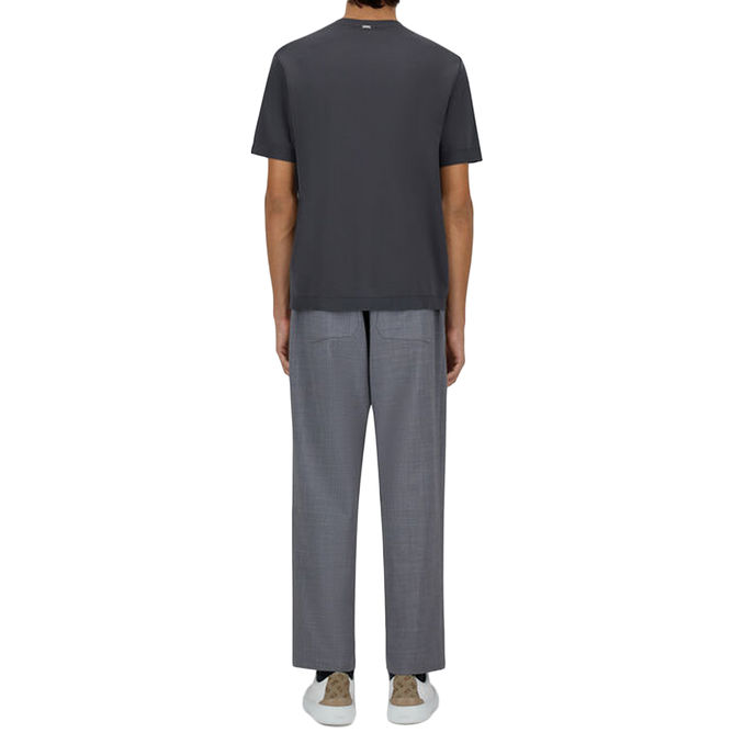 T-SHIRT IN JERSEY KNIT EFFECT