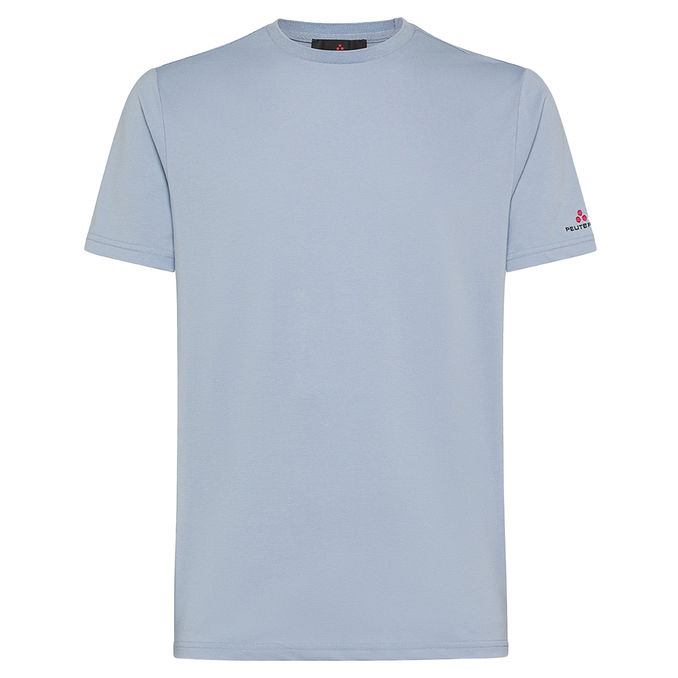 T-SHIRT IN PIQUET STRETCH