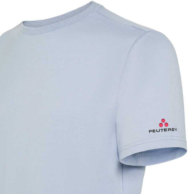 T-SHIRT IN PIQUET STRETCH