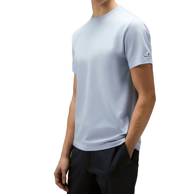 T-SHIRT IN PIQUET STRETCH