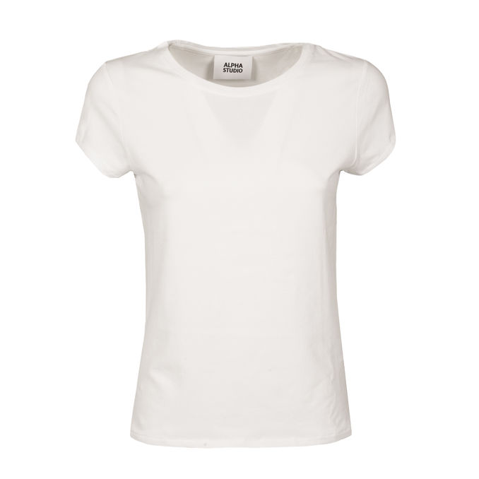 T-SHIRT JERSEY Woman White