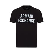 T-SHIRT LETTERING ARMANI Man Black T-SHIRT LETTERING ARMANI Man Black
