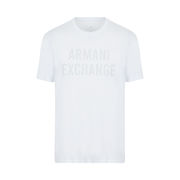 T-SHIRT LETTERING ARMANI Man White T-SHIRT LETTERING ARMANI Man White