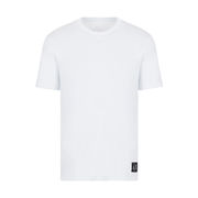 T-SHIRT LOGO ARMANI ON THE BOTTOM Man White T-SHIRT LOGO ARMANI ON THE BOTTOM Man White