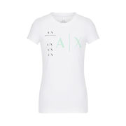 T-SHIRT LOGO IN CONTRAST Woman White T-SHIRT LOGO IN CONTRAST Woman White