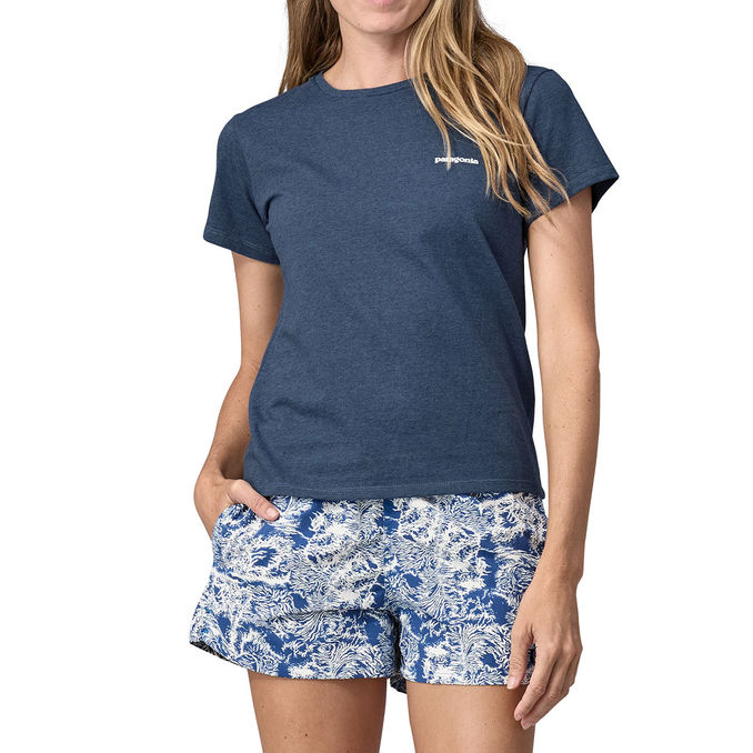 T-SHIRT LOGO RESPONSABILI-TEE Woman Utility Blue