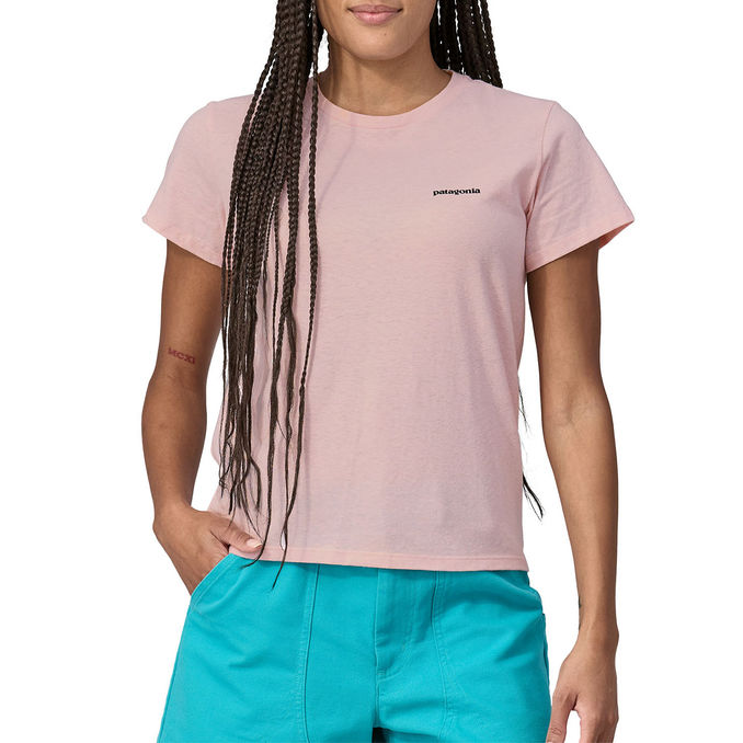 T-SHIRT LOGO RESPONSABILI-TEE Woman Whisker Pink