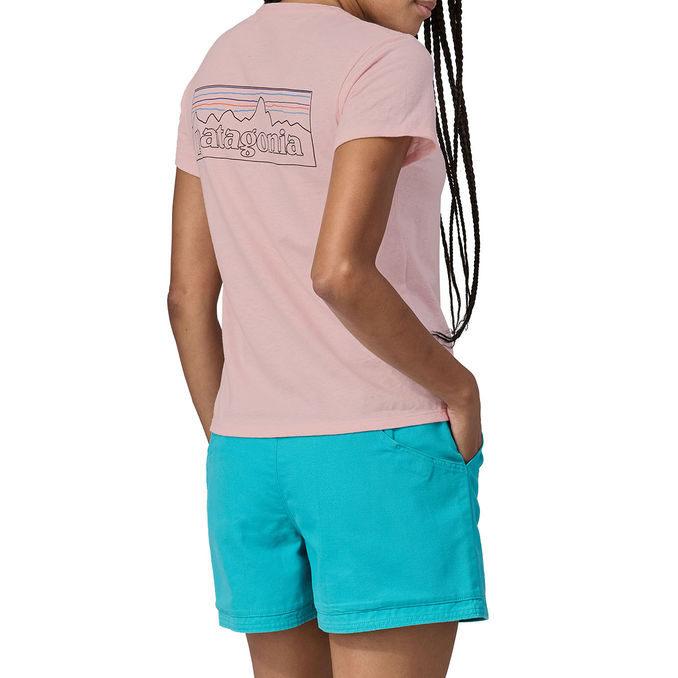 T-SHIRT LOGO RESPONSABILI-TEE Woman Whisker Pink