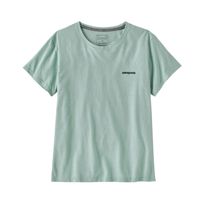 T-SHIRT LOGO RESPONSABILI-TEE Woman Wispy Green