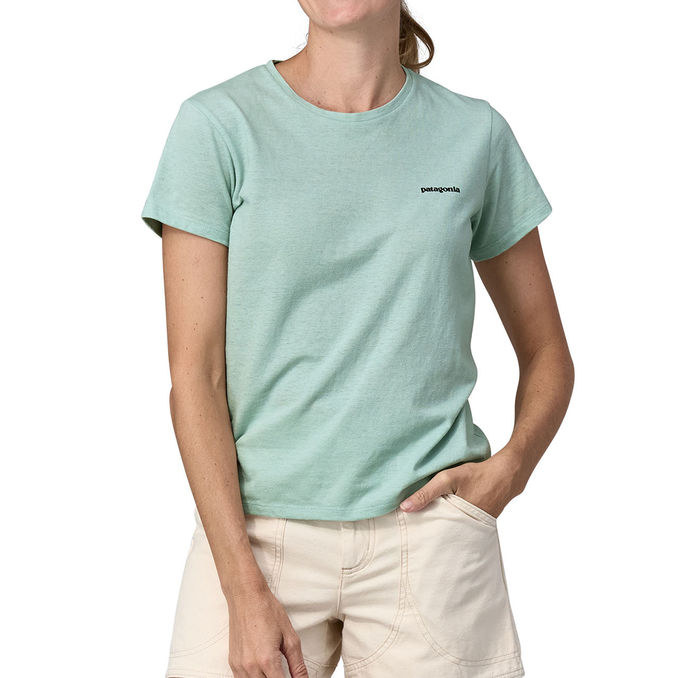T-SHIRT LOGO RESPONSABILI-TEE Woman Wispy Green