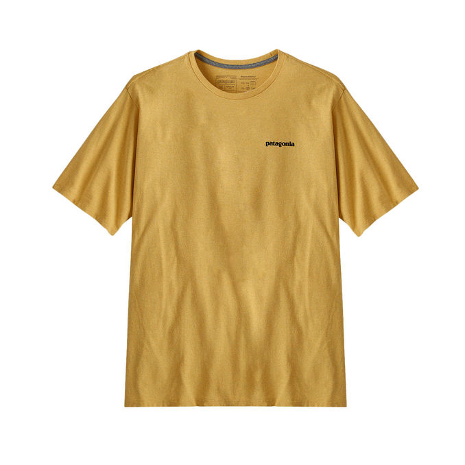 T-SHIRT LOGO RESPONSIBILI-TEE Man Surfboard Yellow