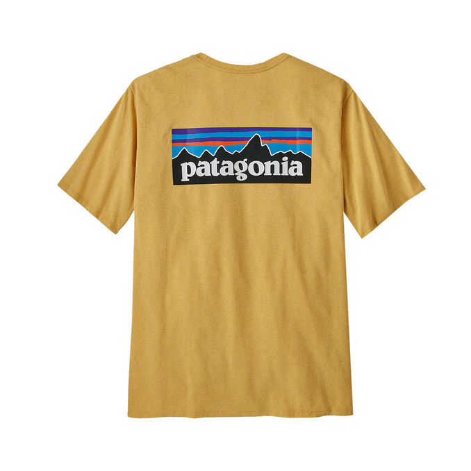 T-SHIRT LOGO RESPONSIBILI-TEE Man Surfboard Yellow