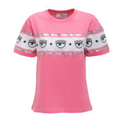 T-SHIRT MAXILOGOMANIA Woman Sachet Pink T-SHIRT MAXILOGOMANIA Woman Sachet Pink