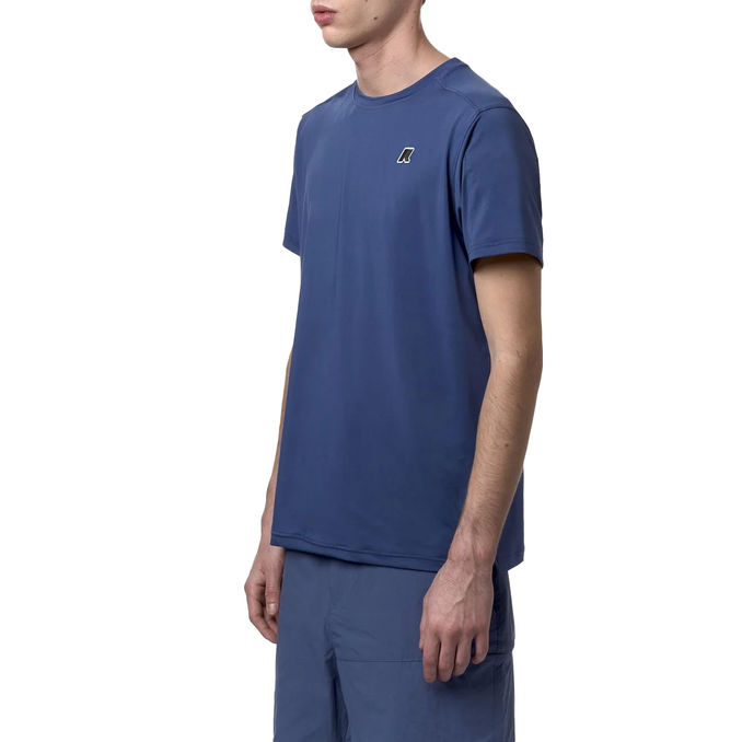 T-SHIRT MONTUR Man Blue Fiord 