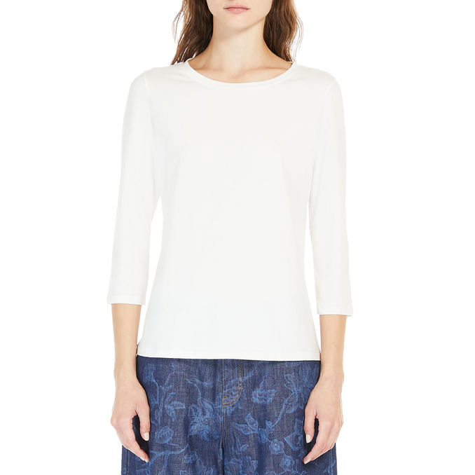 T-SHIRT MULTIA Wom an Off White