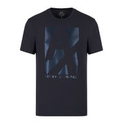 T SHIRT NECKLACE WRITING LARGE LOGO Man Navy T SHIRT NECKLACE WRITING LARGE LOGO Man Navy