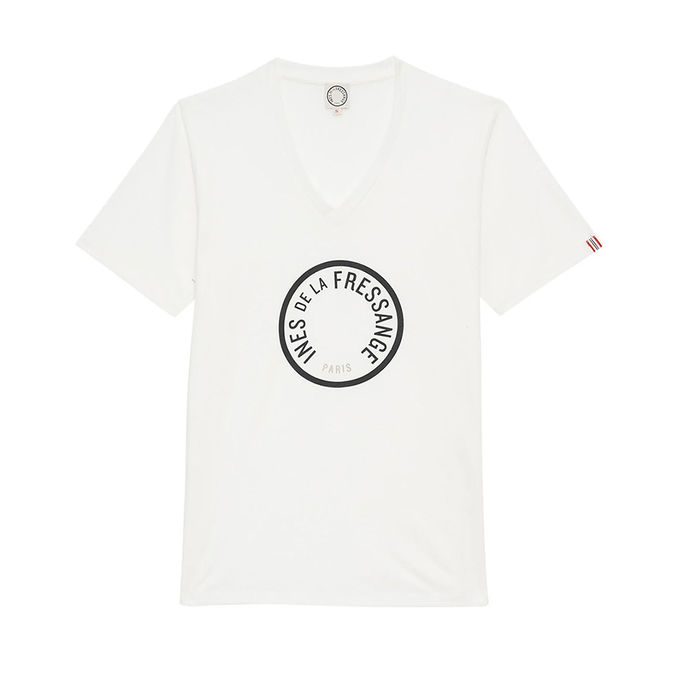 T-SHIRT PIA Woman Ecru Black