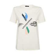 T-SHIRT POLKA Woman Ivory  T-SHIRT POLKA Woman Ivory