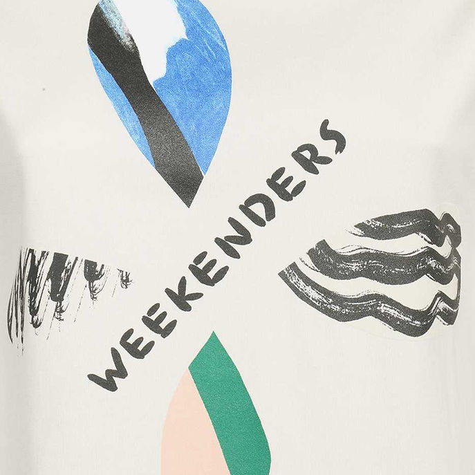 T-SHIRT POLKA Woman Ivory