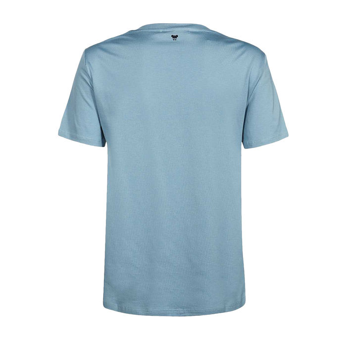 T-SHIRT POLKA Woman Light Blue