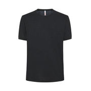 T-SHIRT ROUND BOTTOM Man Black  T-SHIRT ROUND BOTTOM Man Black
