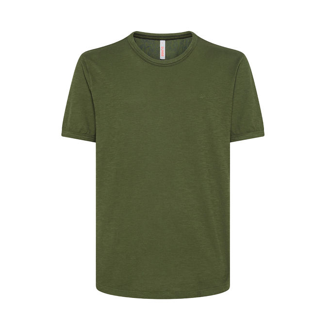 T-SHIRT ROUND BOTTOM Man Green