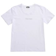 T-SHIRT RUBBERIZED LOGO PUMP Woman White T-SHIRT RUBBERIZED LOGO PUMP Woman White