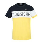 T-SHIRT SAISON LOGO CENTRALE Uomo Sky Capt/White T-SHIRT SAISON LOGO CENTRALE Uomo Sky Capt/White