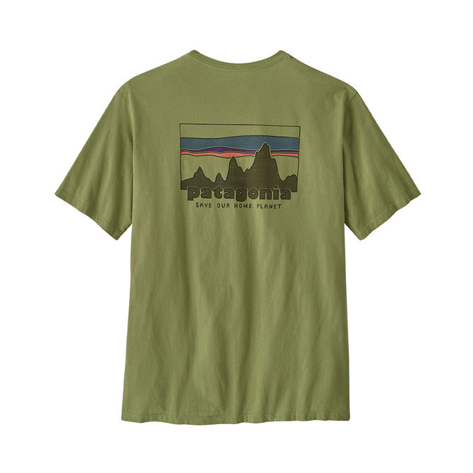 T-SHIRT SKYLINE Man  Bugr Buckhorn Green