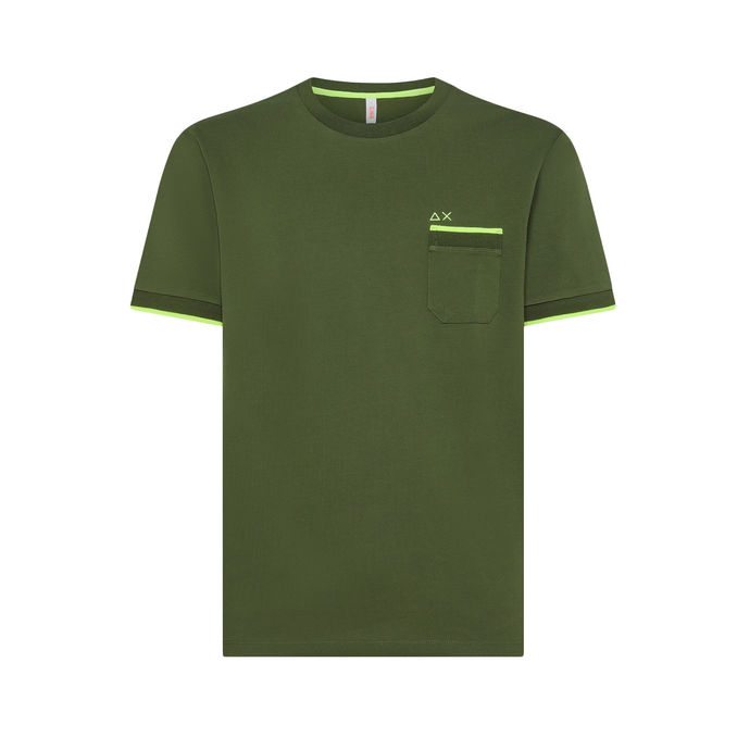 T-SHIRT SLIM PROFILES Man Green