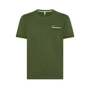 T-SHIRT SLIM PROFILES Man Green   T-SHIRT SLIM PROFILES Man Green
