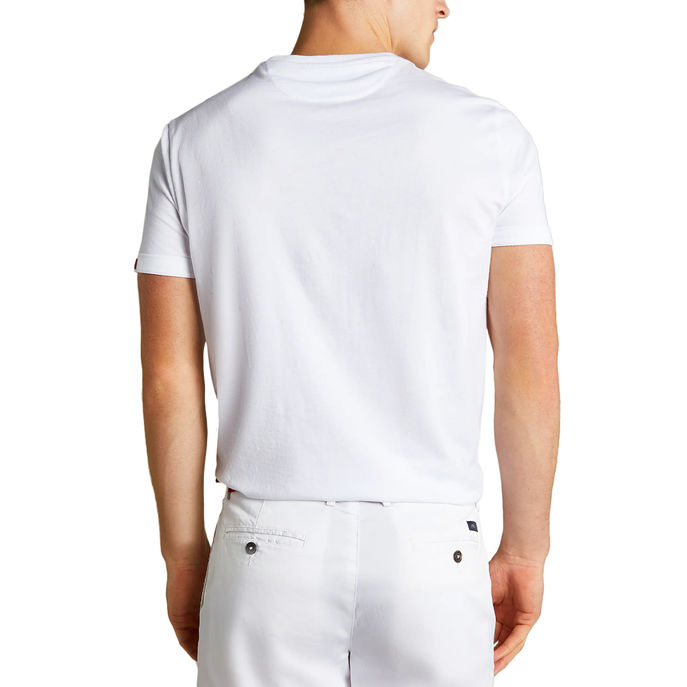 T-SHIRT TRAVEL Man White Red