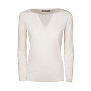 T-SHIRT TULLE Woman White T-SHIRT TULLE Woman White