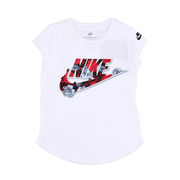 T-SHIRT WALLPAPER FLORAL Kid White  T-SHIRT WALLPAPER FLORAL Kid White