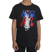 T-SHIRT WITH AIR LIBERTY PRINT Boy Black T-SHIRT WITH AIR LIBERTY PRINT Boy Black