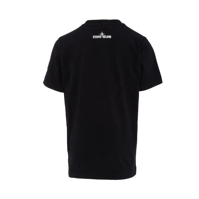 T-SHIRT WITH LOGO IN COTTON Kids Black