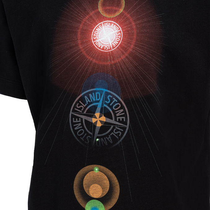 T-SHIRT WITH LOGO IN COTTON Kids Black