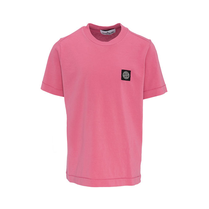 T-SHIRT WITH LOGO Kids Fuxia