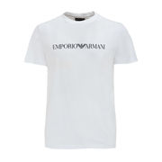 T-SHIRT WITH LOGO LETTERING Man White T-SHIRT WITH LOGO LETTERING Man White