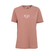 TOMMY HILFIGER T-SHIRT REGULAR CON LOGO Donna Pink Splendor