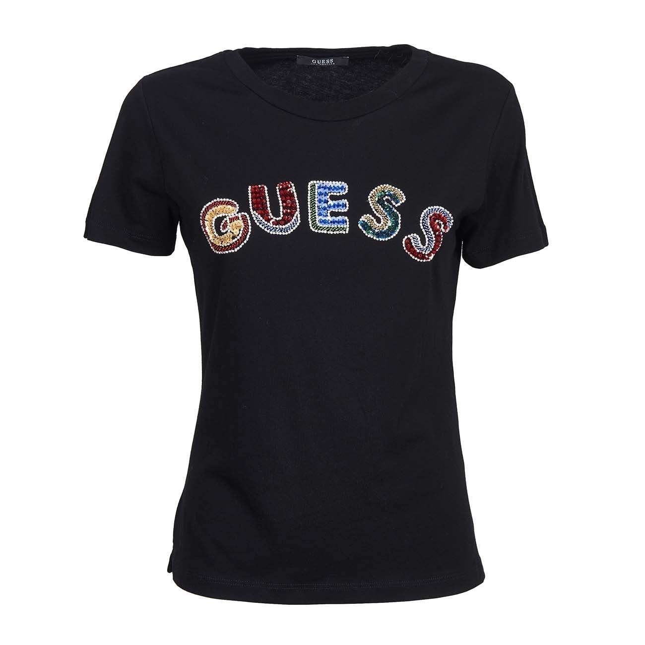 guess multicolor t shirt
