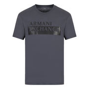 T SHIRT WRITING LOGO ON BOTTOM Man Ebony T SHIRT WRITING LOGO ON BOTTOM Man Ebony