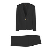 TAILLEUR BOSCHI JACKET AND TROUSERS Woman Black TAILLEUR BOSCHI JACKET AND TROUSERS Woman Black