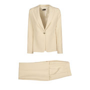 TAILLEUR BOSCHI JACKET AND TROUSERS Woman Ivory TAILLEUR BOSCHI JACKET AND TROUSERS Woman Ivory