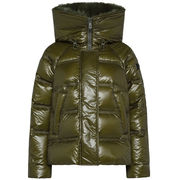 TAKAN RP MID FUR SHINY DOWN JACKET TAKAN RP MID FUR SHINY DOWN JACKET